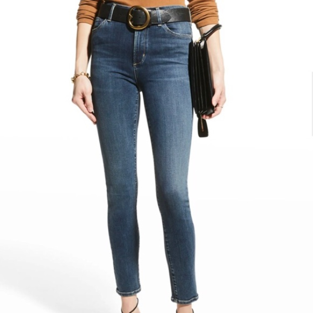 Citizens Of Humanity Rocket Jeans Dark Wash Stretch Denim